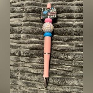Pink and Blue Accessory Pen